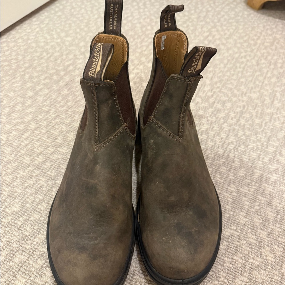 Blundstone Men's Rustic Brown Chelsea Boots